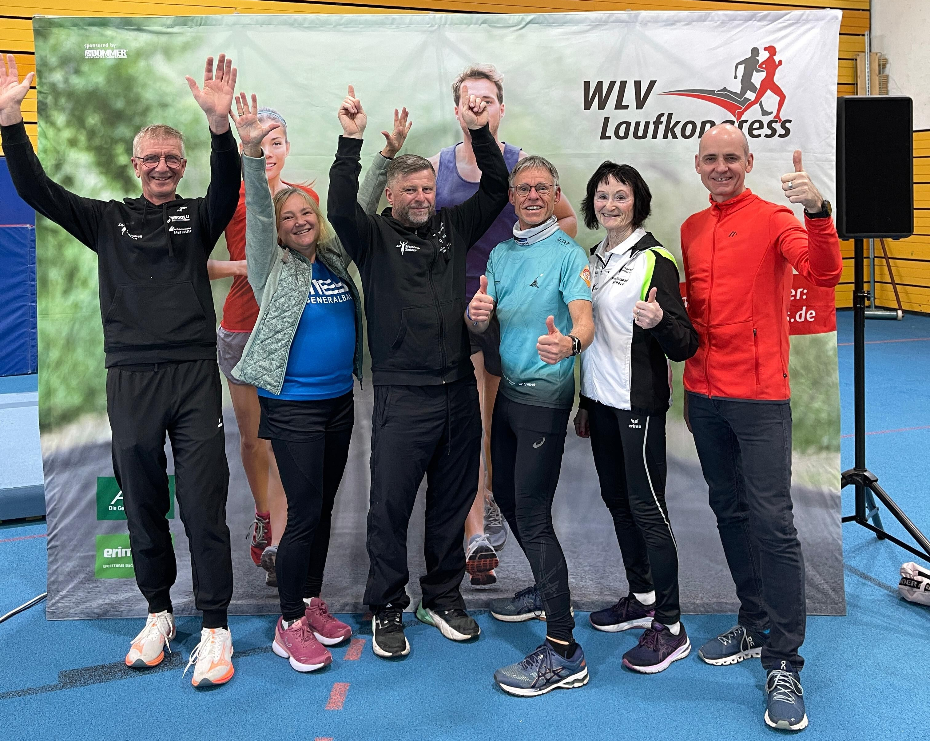 Hechinger Lauftrainer und Lauftreffbetreuer beim 10. WLV Laufkongress in Stuttgart