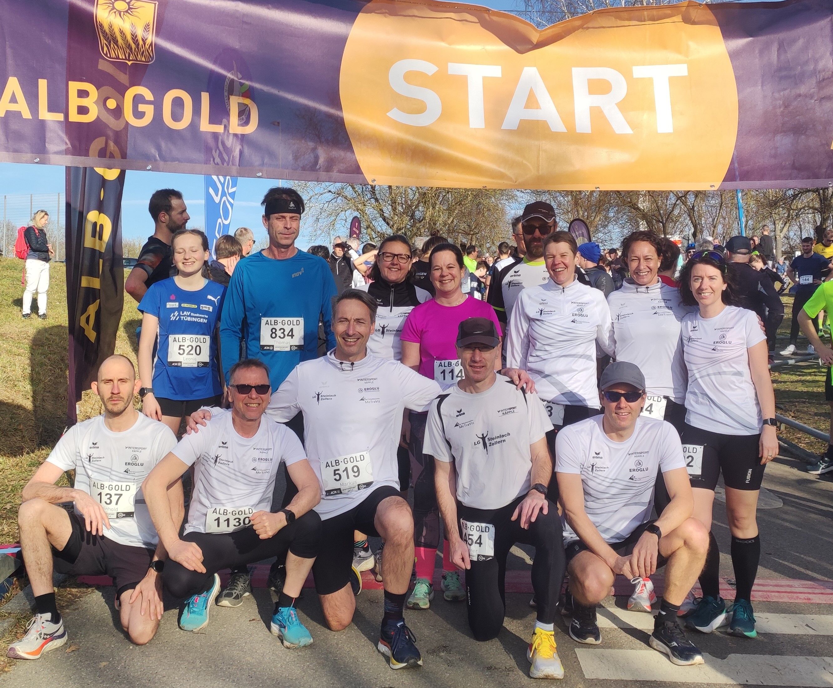 Bei der zweiten Station des Alb-Gold-Winterlaufcups freuten sich die Läuferinnen und Läufer der LG Steinlach-Zollern über frühlingshaft gute Bedingungen.
