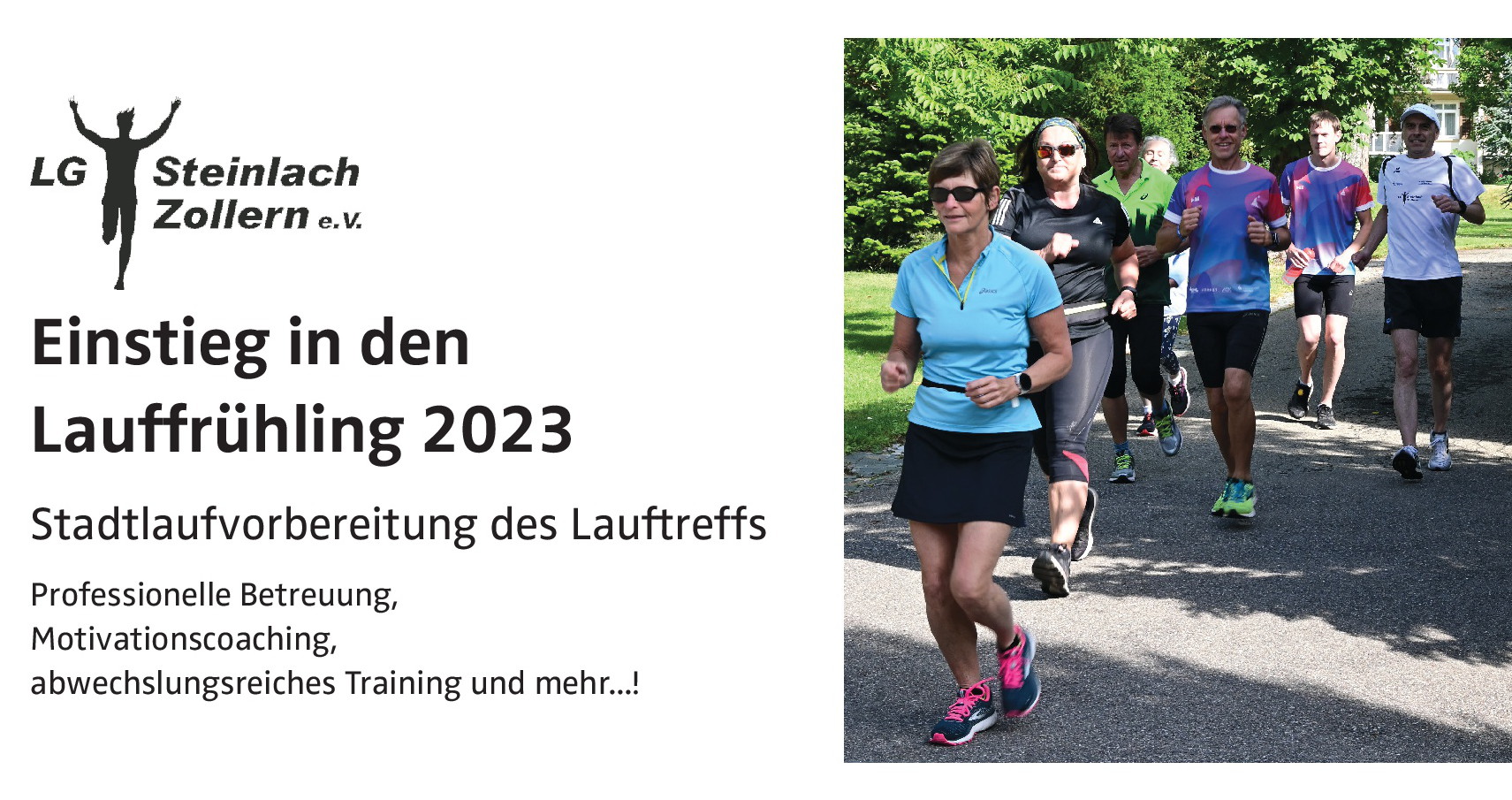 2023 Stadtlauf Laufvorbereitung Flyer Seite1