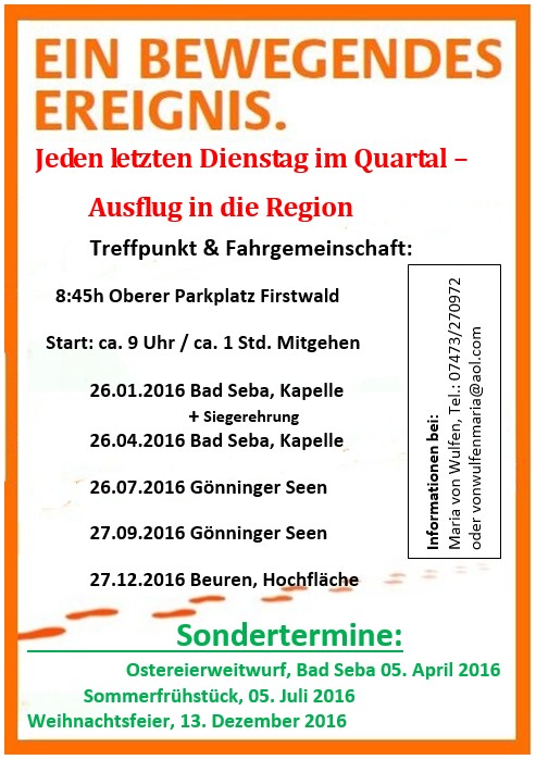 Jahrestermine 2016 2 700Bild