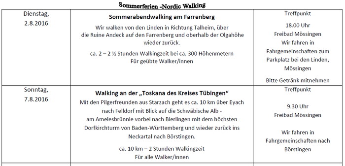 Sommerferienprogramm 2016 S. 2