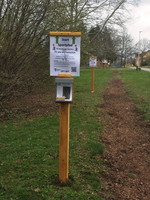 Beschädigung Sportpfad 4 200Bild