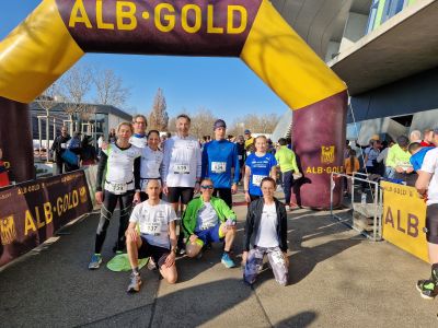 Es war die dritte Station des Alb-Gold-Winterlaufs, aber die Temperaturen waren fast frühlingshaft am 8. Februar in Reutlingen.