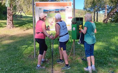 Über wunderschöne Wege und mit tollen Ausblicken ging es durch die Beurener Heide.
