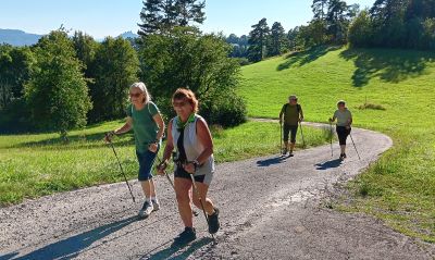 Über wunderschöne Wege und mit tollen Ausblicken ging es durch die Beurener Heide.