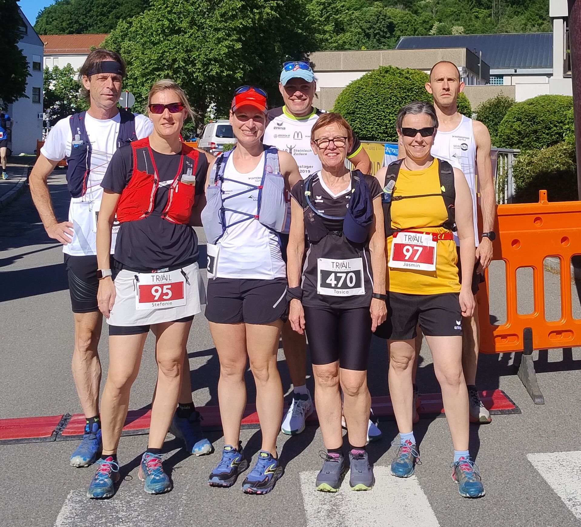 Die Traillaufbegeisterten der LG Steinlach-Zollern nehmen Jahr für Jahr sehr gerne am Lichtenstein-Traillauf teil.